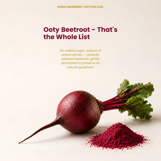 Ooty Beetroot Raw Powder