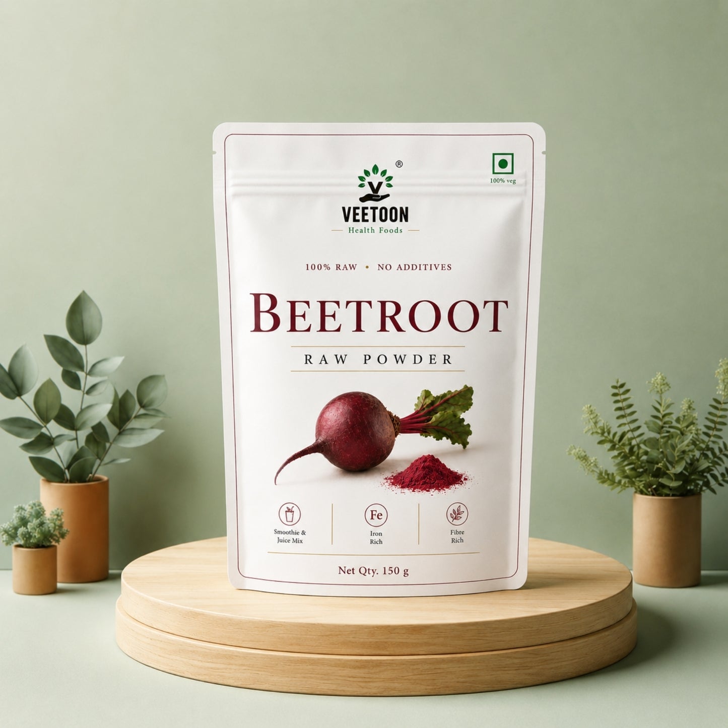 Ooty Beetroot Raw Powder