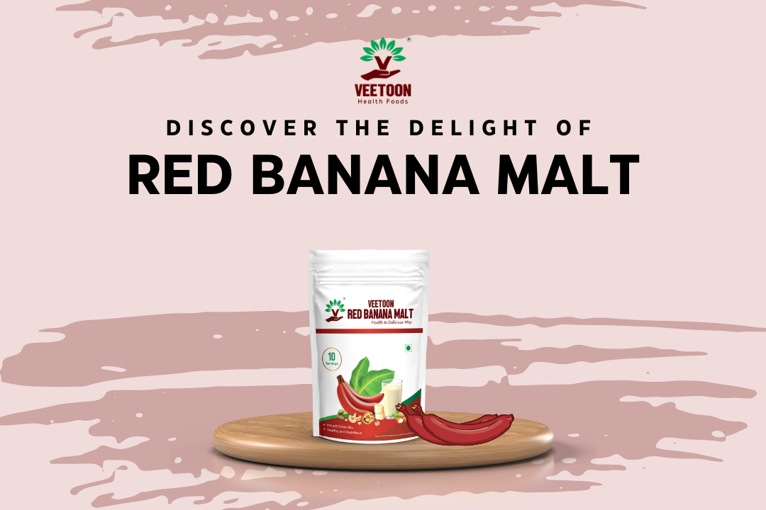 Discover the Delight of Red Banana Malt from Veetoon