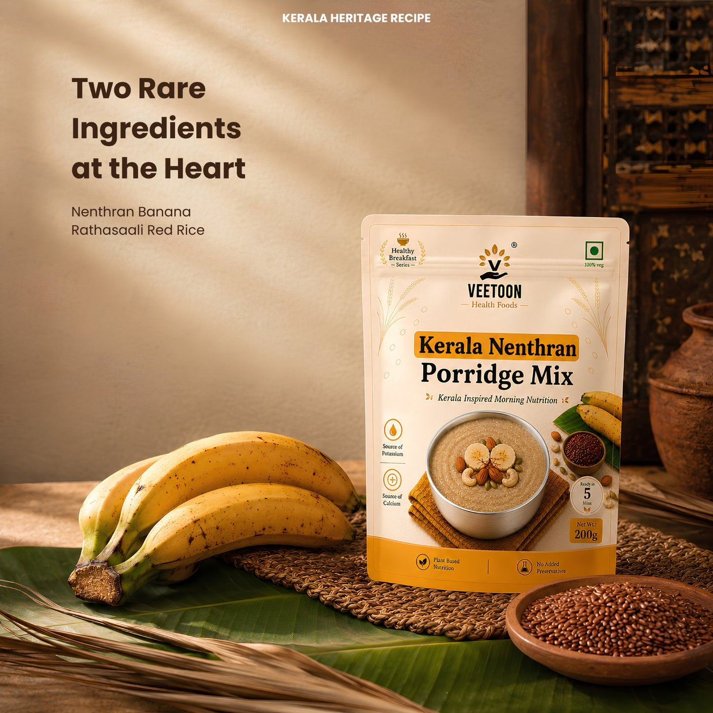 Kerala Nenthran Porridge Mix