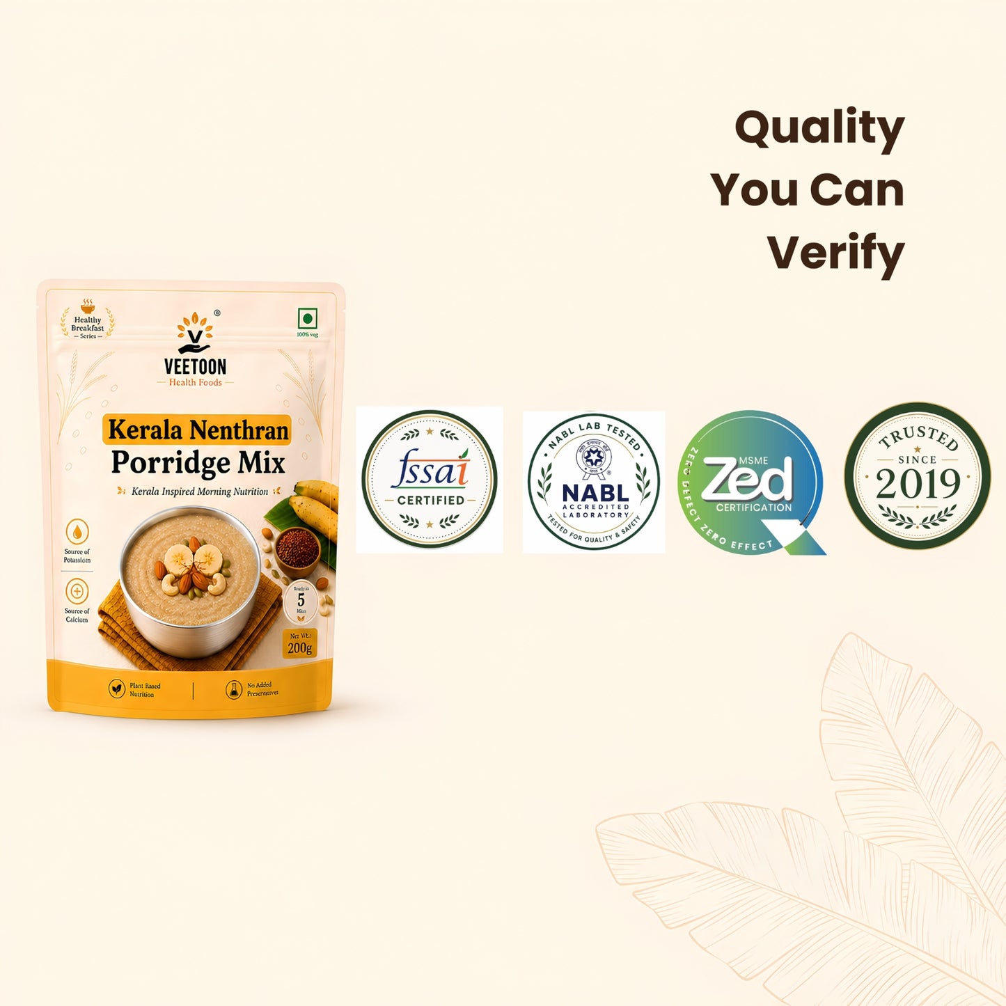 Kerala Nenthran Porridge Mix