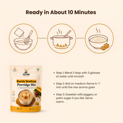 Kerala Nenthran Porridge Mix