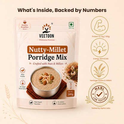 Nutty Millet Porridge Mix