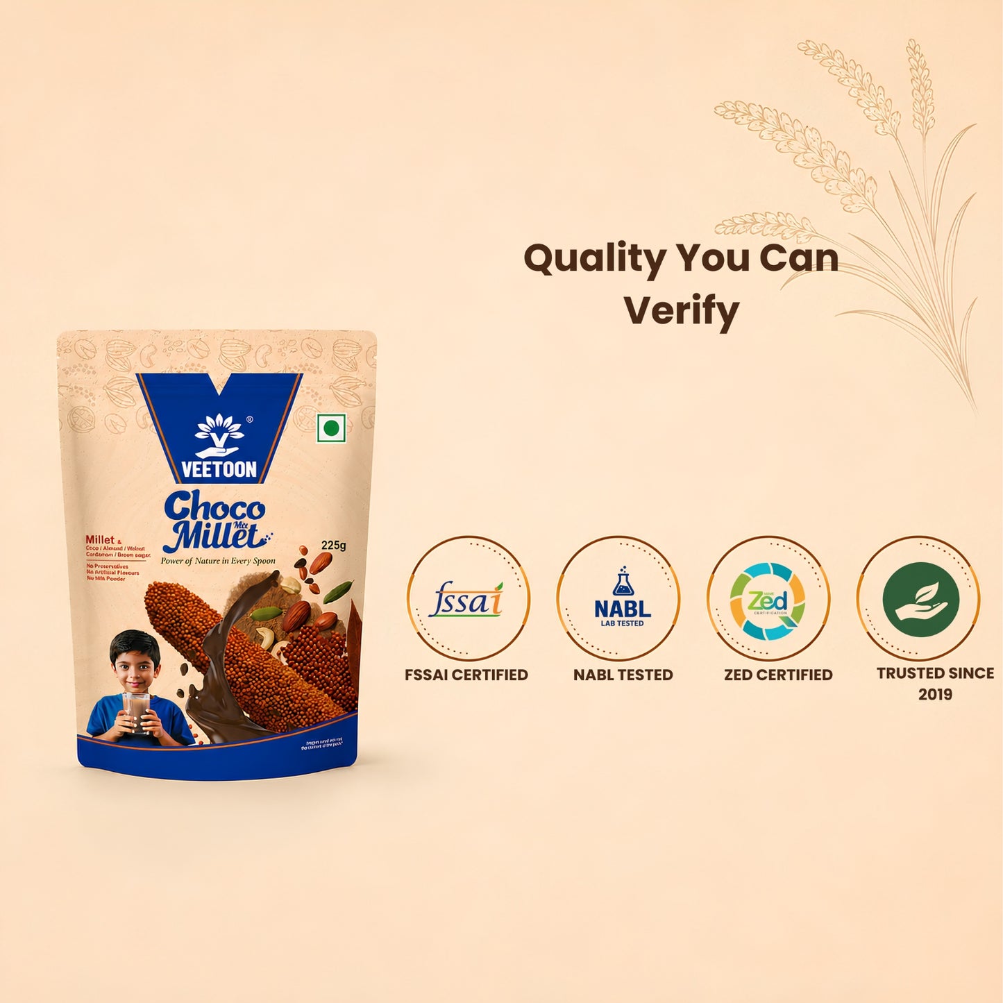 Choco Mix Millet - Ragi Choco Malt