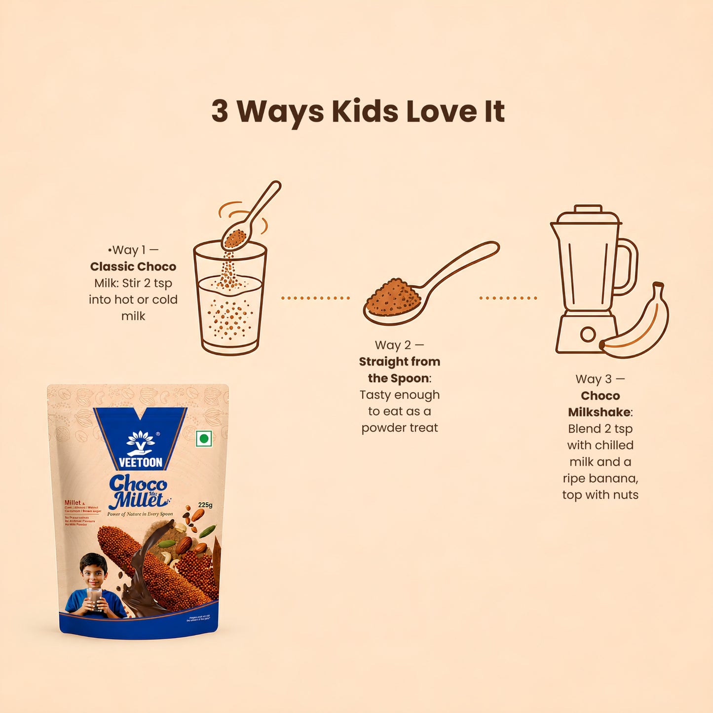Choco Mix Millet - Ragi Choco Malt