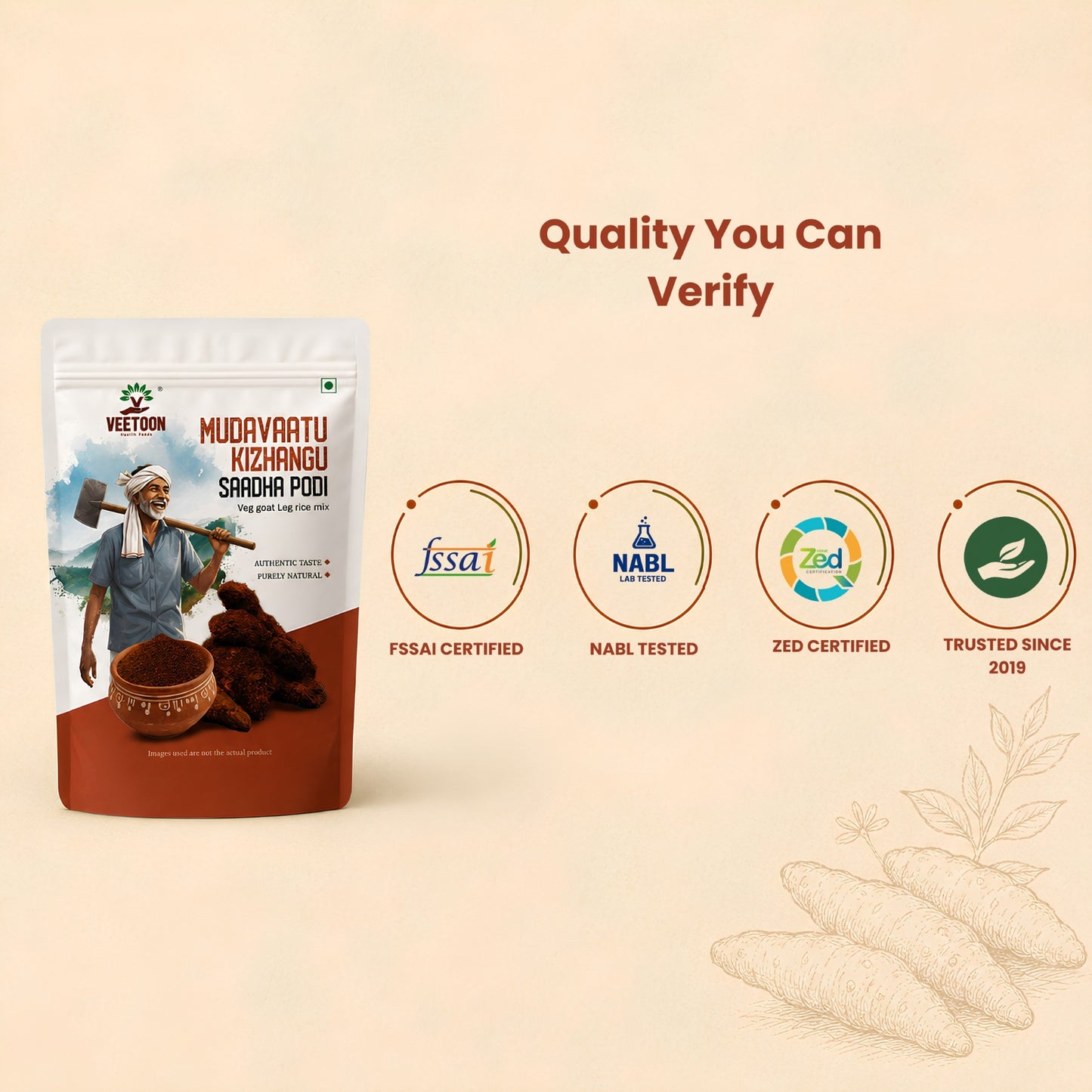 Mudavattu Kizhangu Rice Mix (Veg Goat Leg rice mix)