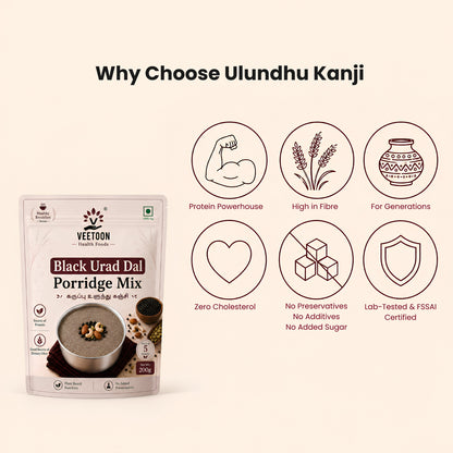 Black Ulundhu Porridge Mix