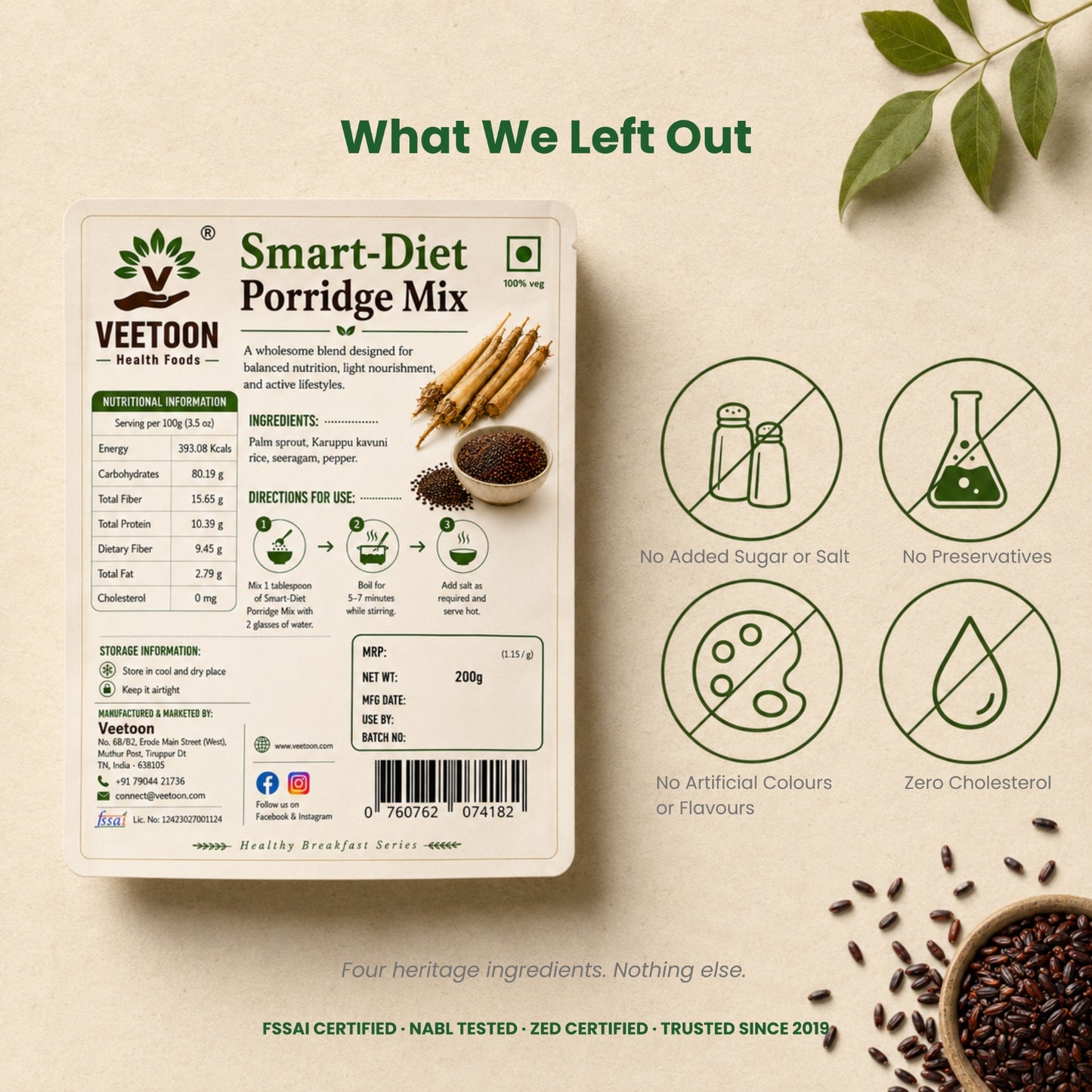 Smart Diet Porridge Mix