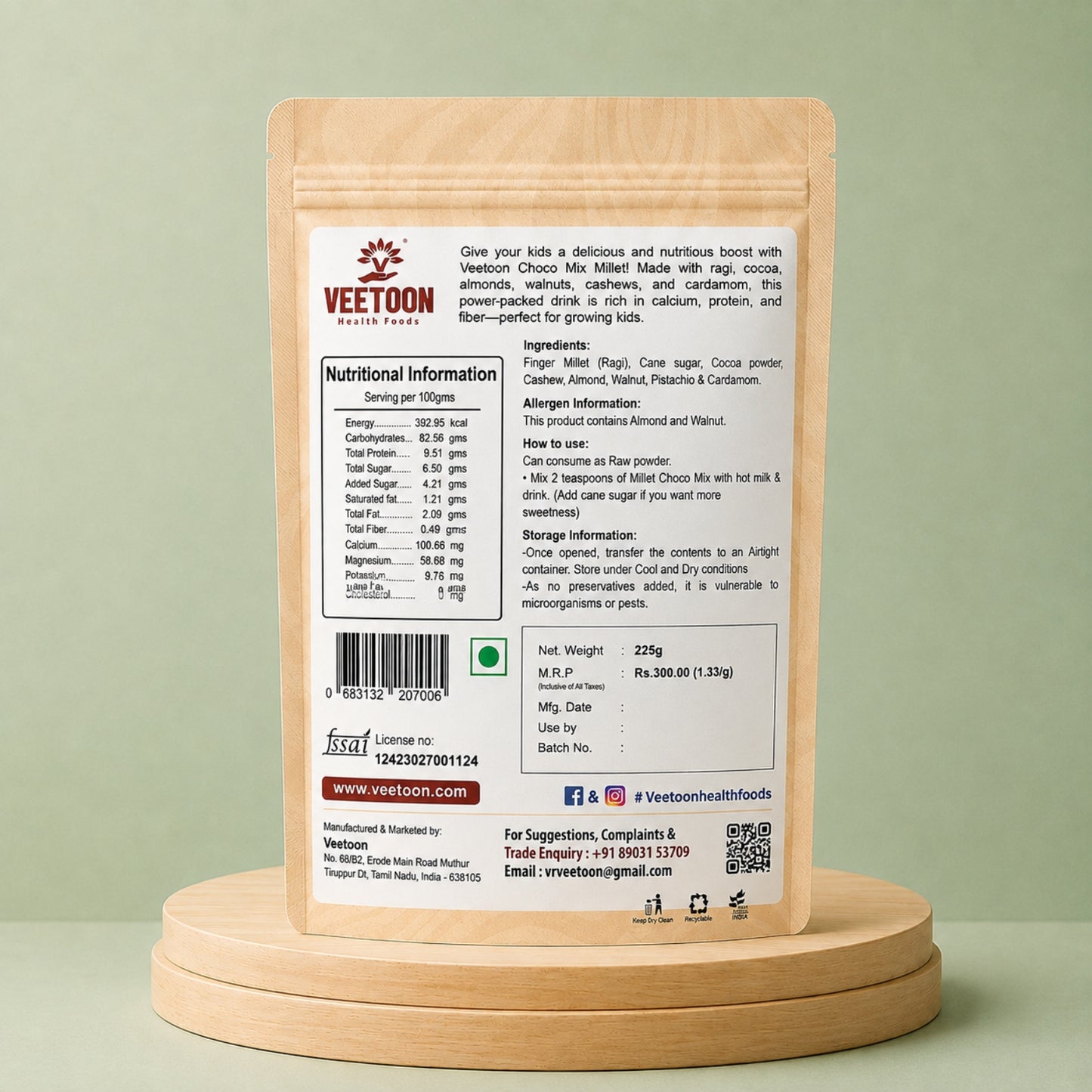 Choco Mix Millet - Ragi Choco Malt