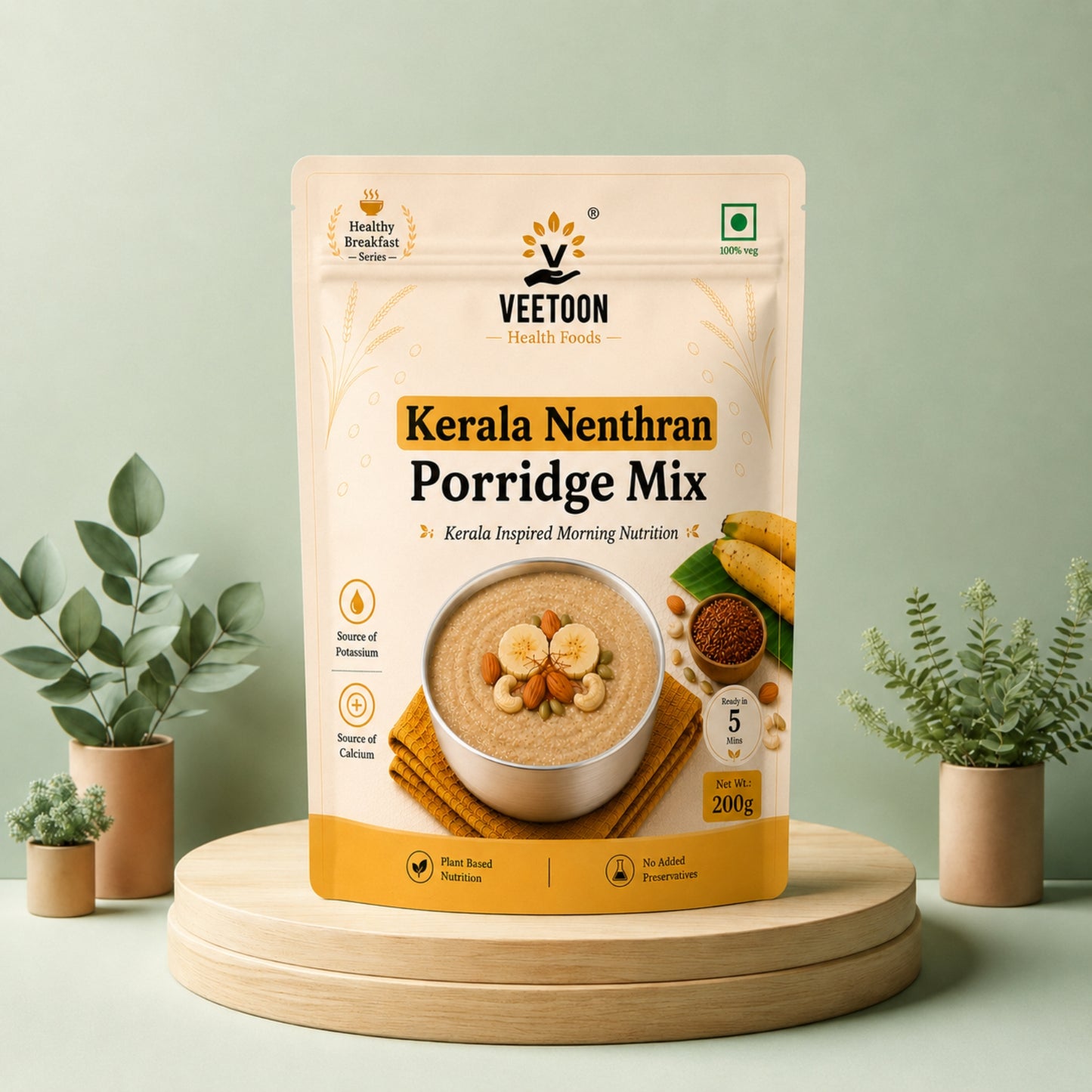 Kerala Nenthran Porridge Mix