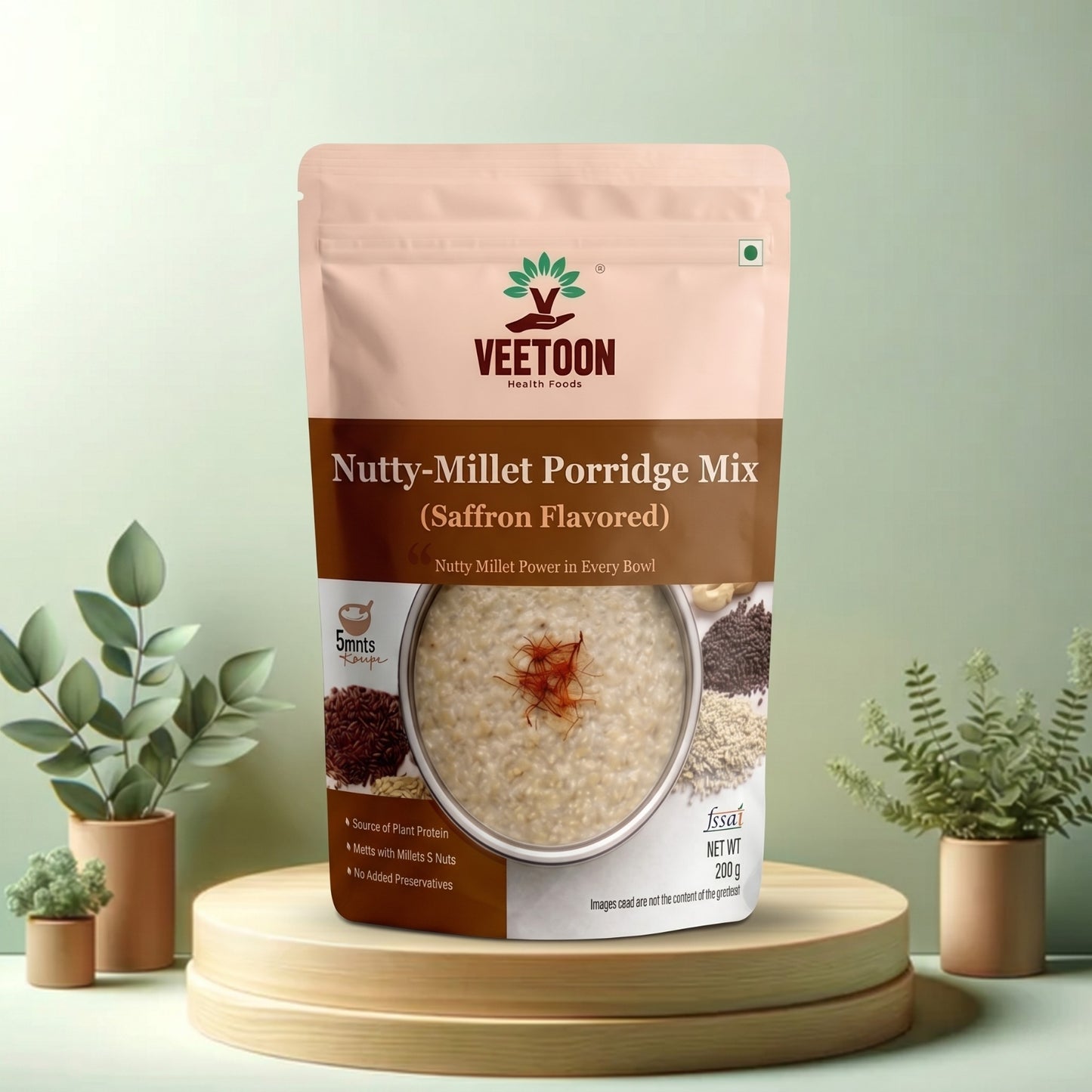 NUTTY MILLET PORRIDGE MIX