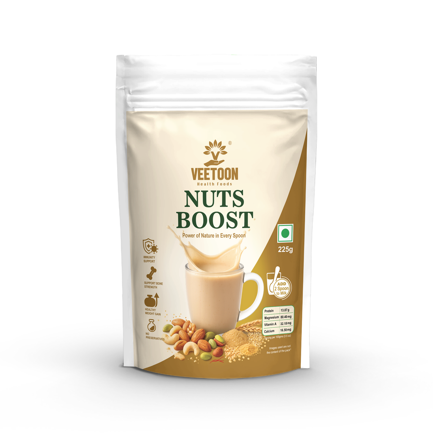 Nuts Boost Drink - Buy Kids Nuts Drink Online | Veetoon