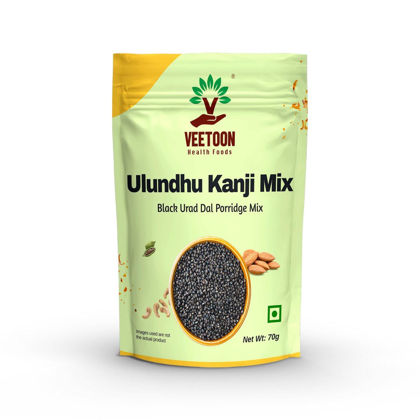 Ulutham Kanji Mix (Black Urad Dal Porridge Mix)