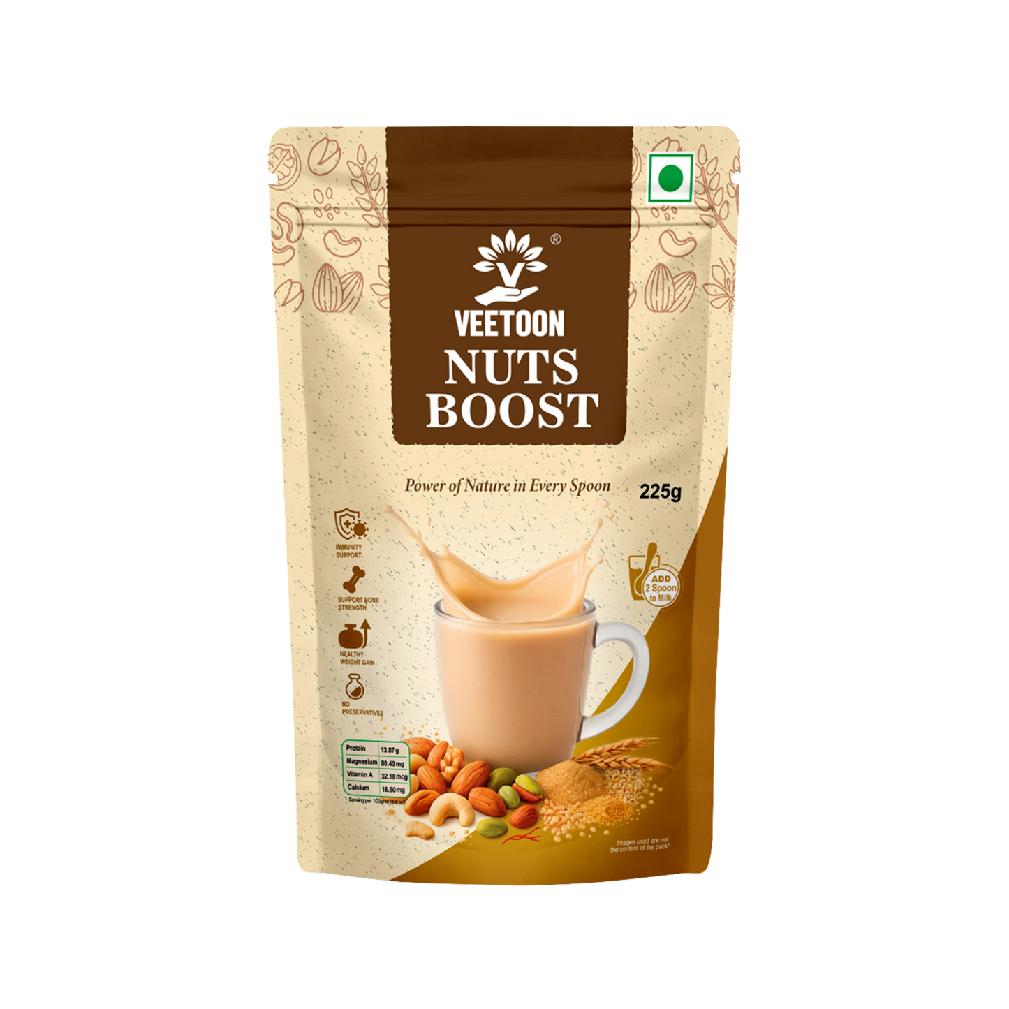 Nuts Boost Drink - Buy Kids Nuts Drink Online | Veetoon