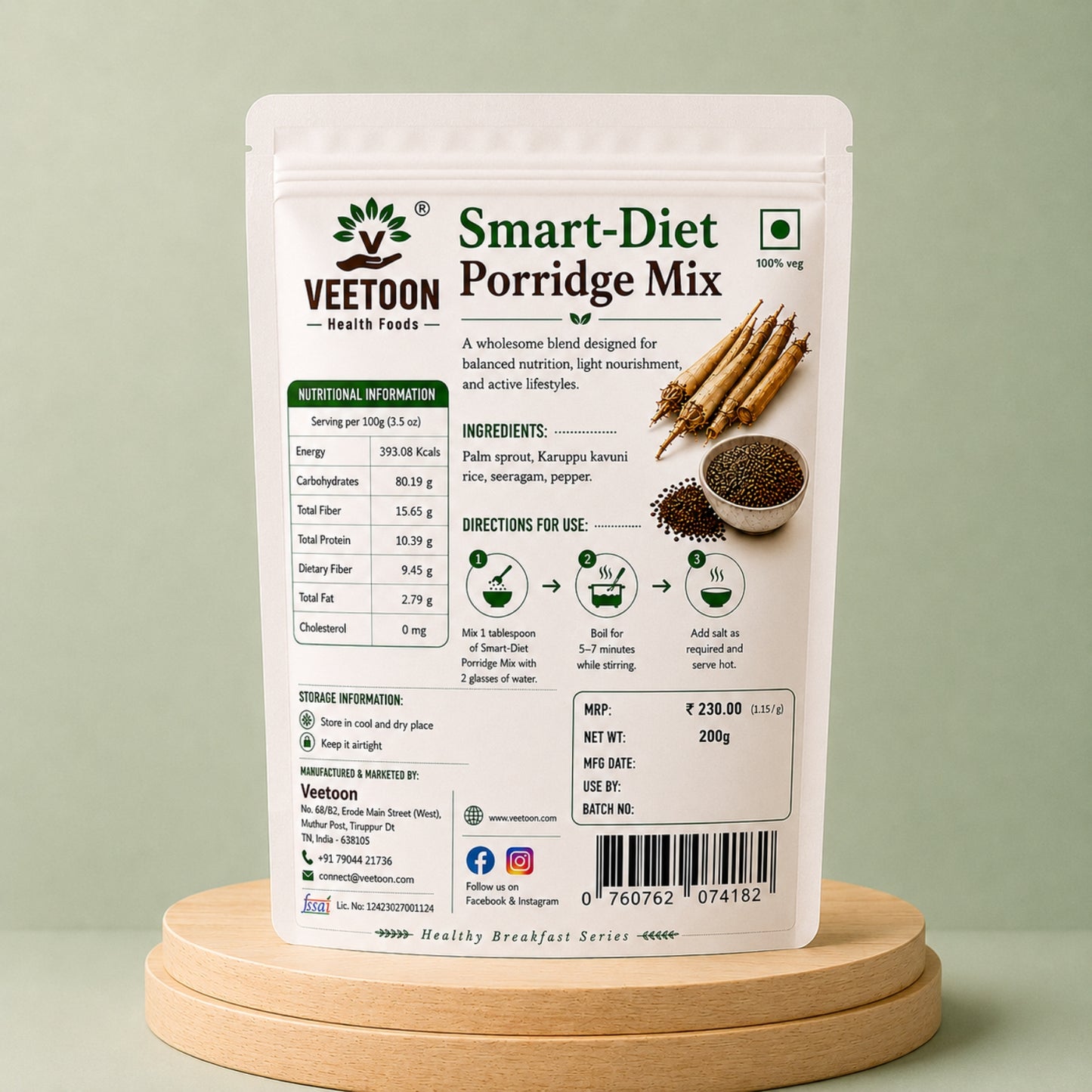 Diet Porridge Mix